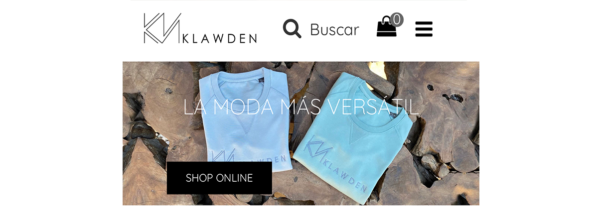 KLAWDEN estrena nueva Shop Online